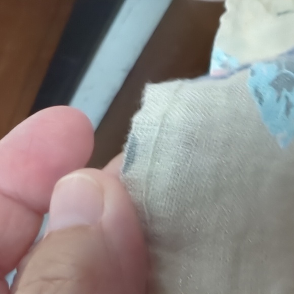 Lungo L'Arno, made in Italy, Floral Linen Dress, with 3/4 sleeves. Size 2X. GUC. - Picture 13 of 15